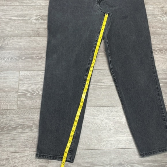 Vintage Gitano High Waisted Mom Jeans Black Wash Denim 18L - Picture 10 of 14